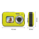 Appareil Photo Numérique Étanche 48MP Double Écran 3.5m Zoom 16X Vidéo 2.7K - www.yonis-shop.com