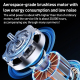 Ventilateur À Main Avec Refroidissement Thermoélectrique 100 Vitesses Batterie 6000 mAh Câble Type C Rétractable - www.yonis-...