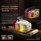 Enceinte Bluetooth Sans Fil Avec Microphone Portable Et Effets Lumineux RGB - www.yonis-shop.com