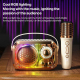 Enceinte Bluetooth Sans Fil Avec Microphone Portable Et Effets Lumineux RGB - www.yonis-shop.com