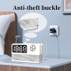 Enceinte Bluetooth LED Radio Réveil Avec Chargeur Sans Fil 15W Et Appels Mains Libres - www.yonis-shop.com