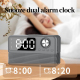 Enceinte Bluetooth LED Radio Réveil Avec Chargeur Sans Fil 15W Et Appels Mains Libres - www.yonis-shop.com