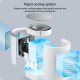 Ventilateur Portable Ovale À Refroidissement Par Eau Pour Se Rafraîchir Réservoir 380 Ml 3 Vitesses - www.yonis-shop.com