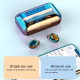 Écouteurs Bluetooth Triple Écran Réduction De Bruit Avec Boîtier De Charge Longue Durée - www.yonis-shop.com