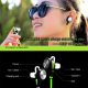 Ecouteurs Bluetooth Étanches IPX4 Sport Sans Fil Stéréo Avec Réduction De Bruit Pour iPhone Samsung Huawei Xiaomi HTC - www.y...