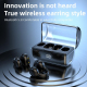Écouteurs Bluetooth à Conduction Sonore avec Affichage Numérique et Compartiment de Charge - www.yonis-shop.com