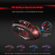 Souris Gamer PC Optique Jeu Gaming USB 3200 DPI Ordinateur LED Bleu Colorée 7 Boutons Noir - www.yonis-shop.com