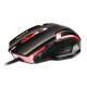 Souris Gamer PC Optique Jeu Gaming USB 3200 DPI Ordinateur LED Colorée 6 Boutons Noir et Rouge - www.yonis-shop.com