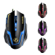 Souris Gamer PC Optique Jeu Gaming USB 3200 DPI Ordinateur LED Colorée 6 Boutons Noir et Rouge - www.yonis-shop.com