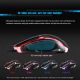 Souris Gamer PC Optique Jeu Gaming USB 3200 DPI Ordinateur LED Colorée 6 Boutons Noir et Rouge - www.yonis-shop.com