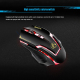 Souris Gamer PC Optique Jeu Gaming USB 3200 DPI Ordinateur LED Colorée 6 Boutons Noir et Rouge - www.yonis-shop.com