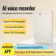 Dictaphone Intelligent IA Pour Réunions Avec Transcription Traduction 256 Langues Résumés Automatiques 32 Go - www.yonis-shop...