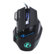 Souris Gamer PC Optique Jeu Gaming USB 5000 dpi Ordinateur LED Colorée 7 Boutons Noir - www.yonis-shop.com