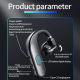 Écouteurs Bluetooth 5.3 Sans Fil Affichage Numérique Stéréo Conduction Osseuse Longue Autonomie - www.yonis-shop.com
