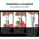 Pommeau Douche Lumineux LED RGB Automatique Capteur Température Filtre Ions Négatifs Rond - www.yonis-shop.com