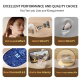 Ecouteurs Bluetooth Sans Fil AI Réduction De Bruit Hi-Res Audio LDAC Bluetooth 5.3 36H Autonomie Multipoint Connection Mode J...