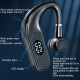 Ecouteurs Bluetooth Affichage LED Étanche IPX7 20 Heures d'Autonomie Appels HD Bluetooth 5.2 - www.yonis-shop.com