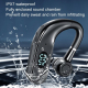 Ecouteurs Bluetooth Affichage LED Étanche IPX7 20 Heures d'Autonomie Appels HD Bluetooth 5.2 - www.yonis-shop.com