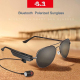 Écouteurs Bluetooth Lunettes De Soleil Musique Avec Microphone Pour Appels Mains Libres - www.yonis-shop.com
