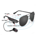 Écouteurs Bluetooth Lunettes De Soleil Musique Avec Microphone Pour Appels Mains Libres - www.yonis-shop.com