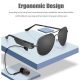 Écouteurs Bluetooth Lunettes De Soleil Musique Avec Microphone Pour Appels Mains Libres - www.yonis-shop.com