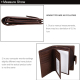 Portefeuille Homme Porte-Carte Protection Magnétique RFID Véritable Cuir Anti-Magnet Paquet Passeport Marron - www.yonis-shop...