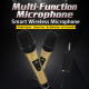 Kit De Deux Microphones Sans Fil VHF À Main Réduction Du Bruit Portée 50 Mètres Récepteur À Batterie Rechargeable - www.yonis...