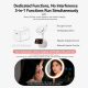 Miroir De Maquillage 4 En 1 Avec Enceinte Bluetooth Recharge Sans Fil Magnétique 15 W Éclairage LED 3 Teintes Et Loupe 5x - w...