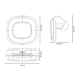 Écouteurs Sans Fil ANC ENC Avec Réduction De Bruit De 30 dB Connexion Bluetooth 6.0 Autonomie 6 À 8 h - www.yonis-shop.com