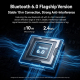 Écouteurs Sans Fil ANC ENC Avec Réduction De Bruit De 30 dB Connexion Bluetooth 6.0 Autonomie 6 À 8 h - www.yonis-shop.com
