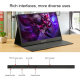 Cadre Photo Numérique 15.6 Pouces Full HD 1080p Haut Parleur Stéréo - www.yonis-shop.com