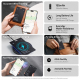 Balise Anti Perte Double Système Find My Et Find Hub Étanche IP68 Format Carte Ultra Fin Recharge Magnétique - www.yonis-shop...