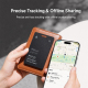Balise Anti Perte Double Système Find My Et Find Hub Étanche IP68 Format Carte Ultra Fin Recharge Magnétique - www.yonis-shop...