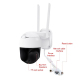 Caméra Surveillance Wifi 360° IP65 Full HD - Vision Nocturne, Détection Humanoïde, Intercom, 128Go SD - www.yonis-shop.com