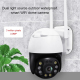Caméra Surveillance Wifi 360° IP65 Full HD - Vision Nocturne, Détection Humanoïde, Intercom, 128Go SD - www.yonis-shop.com