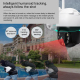 Caméra Surveillance Wifi 360° IP65 Full HD - Vision Nocturne, Détection Humanoïde, Intercom, 128Go SD - www.yonis-shop.com