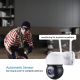 Caméra IP Sans Fil HD 1080P 3M Pixels Avec Vision Nocturne et Détection de Mouvement - www.yonis-shop.com