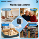 Caméra De Surveillance WiFi Pour Fenêtre Vision Nocturne Couleur Et IR Détection De Mouvement Audio Bidirectionnel - www.yoni...