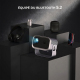 Mini Videoprojecteur Portable 4K HD Android 1080P 100 Pouces Smart Home Theater - www.yonis-shop.com