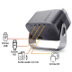Mini Videoprojecteur Portable 4K HD Android 1080P 100 Pouces Smart Home Theater - www.yonis-shop.com