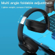Casque Audio Sans Fil 3 en 1 Réduction de Bruit Bluetooth 5.1 Supporte Carte TF et Jack 3.5mm Bleu Clair - www.yonis-shop.com