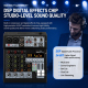 Table De Mixage Audio 4 Canaux Pour Enregistrement Bluetooth USB Alimentation Fantôme 48 V 99 Effets De Réverbération - www.y...