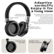 Casque Audio Bluetooth Sans Fil HIFI Stéréo Avec Microphone Noir Haute Qualité - www.yonis-shop.com