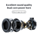 Casque Audio Bluetooth Sans Fil HIFI Stéréo Avec Microphone Noir Haute Qualité - www.yonis-shop.com