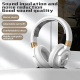 Casque Audio Bluetooth Sans Fil HIFI Stéréo Avec Microphone Noir Haute Qualité - www.yonis-shop.com