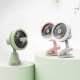 Ventilateur De Bureau USB À Pince Rechargeable Avec Brumisateur 3 Vitesses Et Tête Oscillante - www.yonis-shop.com