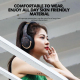 Casque Audio Bluetooth Sans Fil ANC Pour Gaming Avec Micro Amovible Et Lumières Atmosphériques - www.yonis-shop.com
