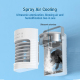 Rafraîchisseur D’Air USB De Bureau Avec Humidification Ultrasonique 3 Vitesses Réservoir 600 ML Et Minuterie - www.yonis-shop...