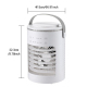 Rafraîchisseur D’Air USB De Bureau Avec Humidification Ultrasonique 3 Vitesses Réservoir 600 ML Et Minuterie - www.yonis-shop...