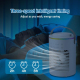 Rafraîchisseur D’Air USB De Bureau Avec Humidification Ultrasonique 3 Vitesses Réservoir 600 ML Et Minuterie - www.yonis-shop...